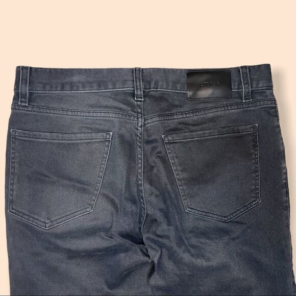 Z Zegna Narrow Deep Grey Denim Jeans - Picture 3 of 10